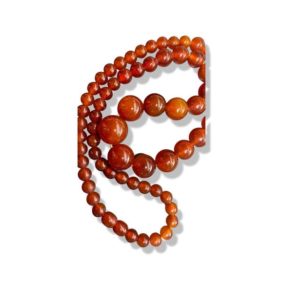 Honey Amber 30” graduated Necklace - Picture 11 of 16